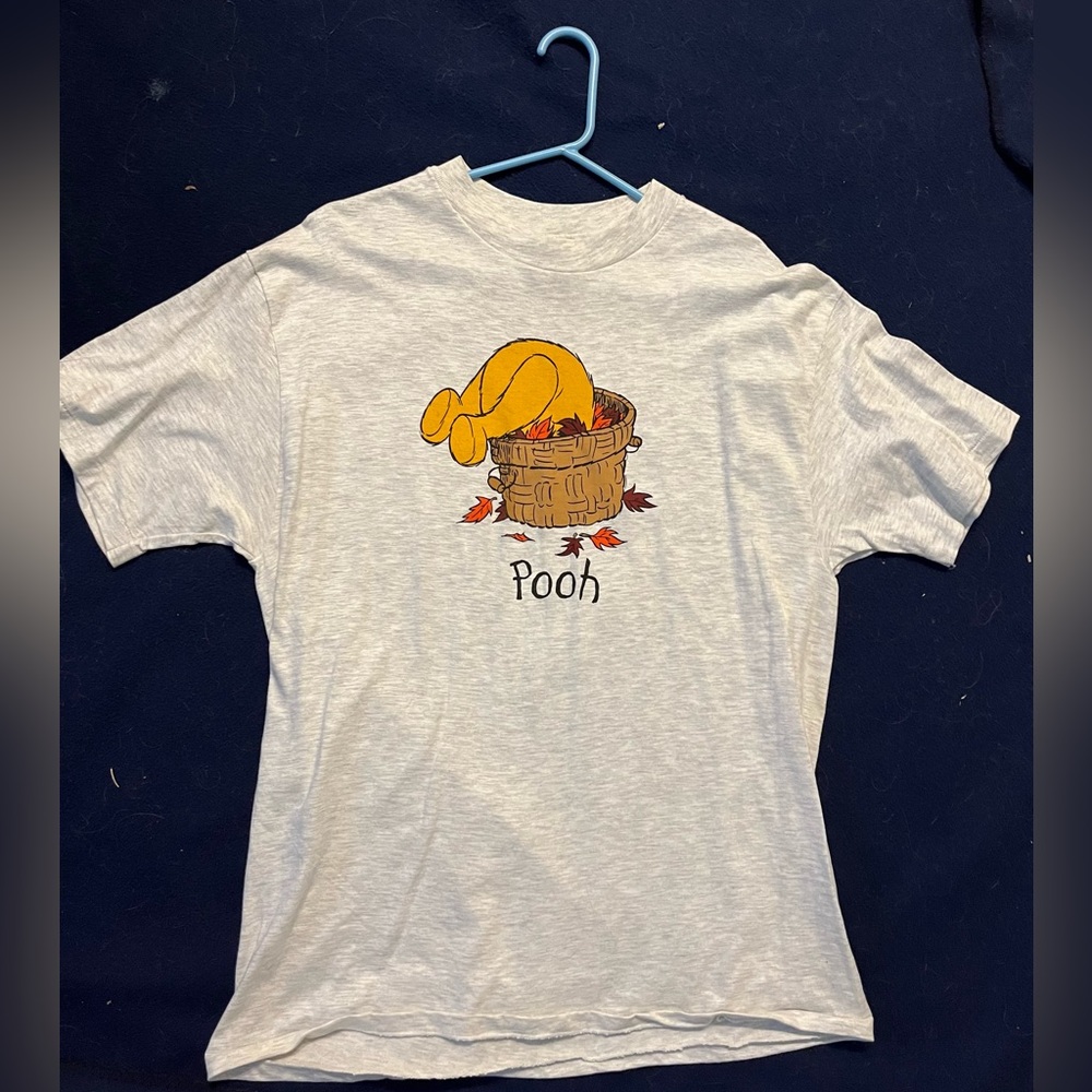 Vintage Disney Winnie the Pooh TShirt gray L